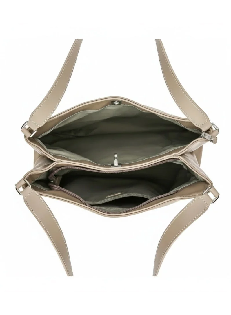 David Jones  David Jones Women's Handbag Stylish and Durable Everyday Carry | Color Warm Taupe(CM7695)  | Best Price UAE